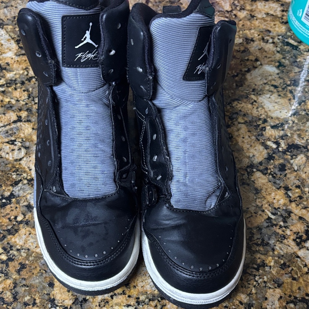 Jordan Black and White Men's Sneakers